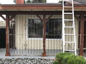 Before & After Iron Fence Painting in San Diego, CA (1)